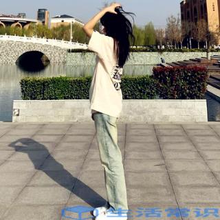 去年的裤子穿着短是长高了吗女生