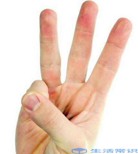 七用手指怎么表示